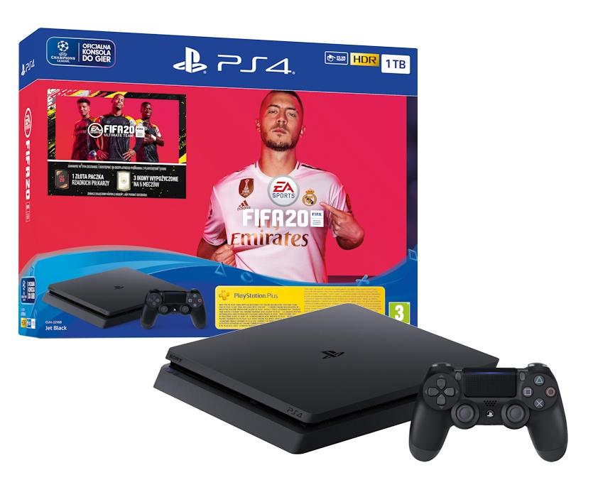 Konsola Sony PlayStation 4 Slim 1TB + FIFA 20