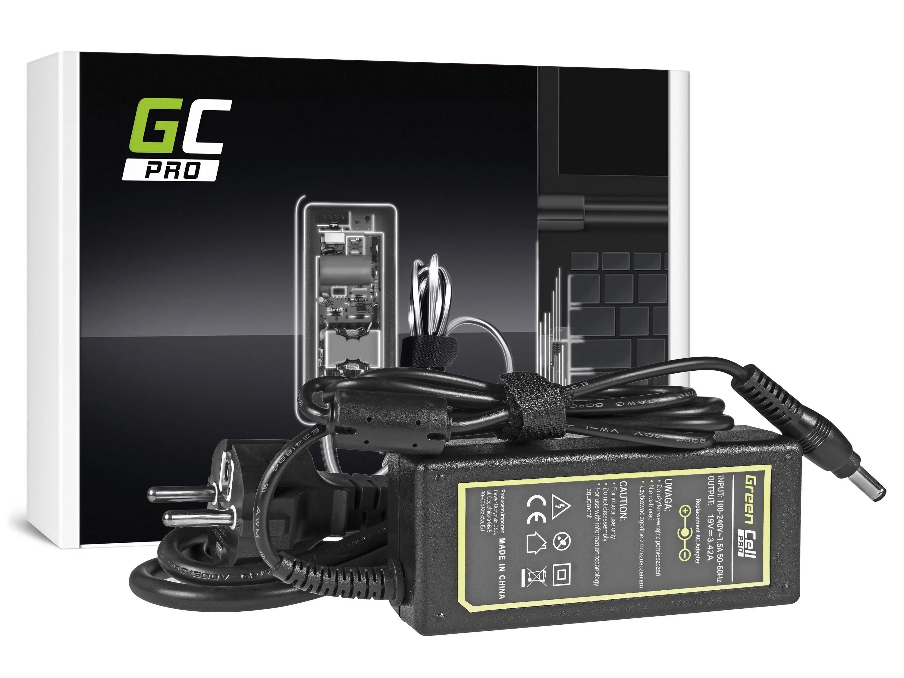 Zasilacz do laptopa Green Cell Pro AD25P Asus 75W