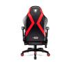 Fotel Diablo Chairs X-Horn 2.0 Normal Size Gamingowy do 160kg Skóra ECO Czarno-czerwony