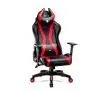 Fotel Diablo Chairs X-Horn 2.0 Normal Size Gamingowy do 160kg Skóra ECO Czarno-czerwony