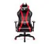 Fotel Diablo Chairs X-Horn 2.0 Normal Size Gamingowy do 160kg Skóra ECO Czarno-czerwony