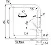 Bateria Franke Atlas Pull-Out Window Stal szlachetna Stal szlachetna