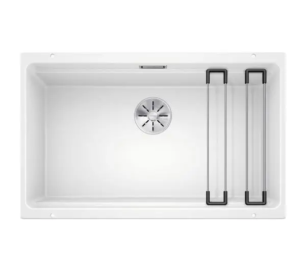 Zlewozmywaki kuchenne - Blanco ETAGON 700-U 525171 Granitowy Biały