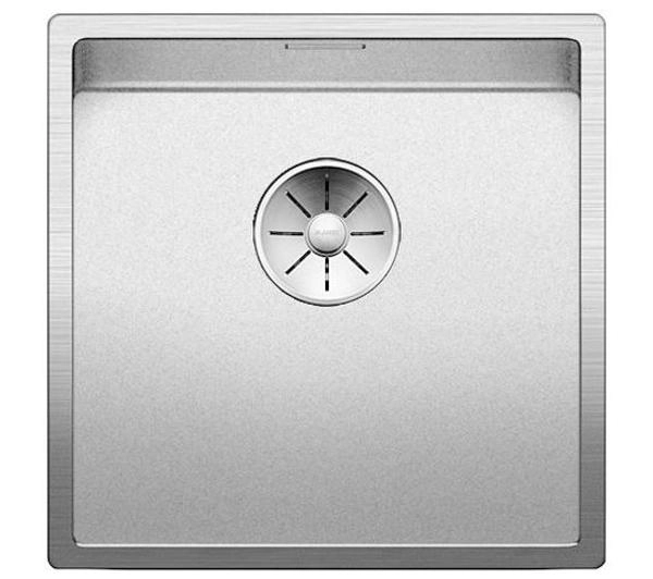 Zlewozmywaki kuchenne - Blanco CLARON 400-IF 523389 Stalowy Srebrny
