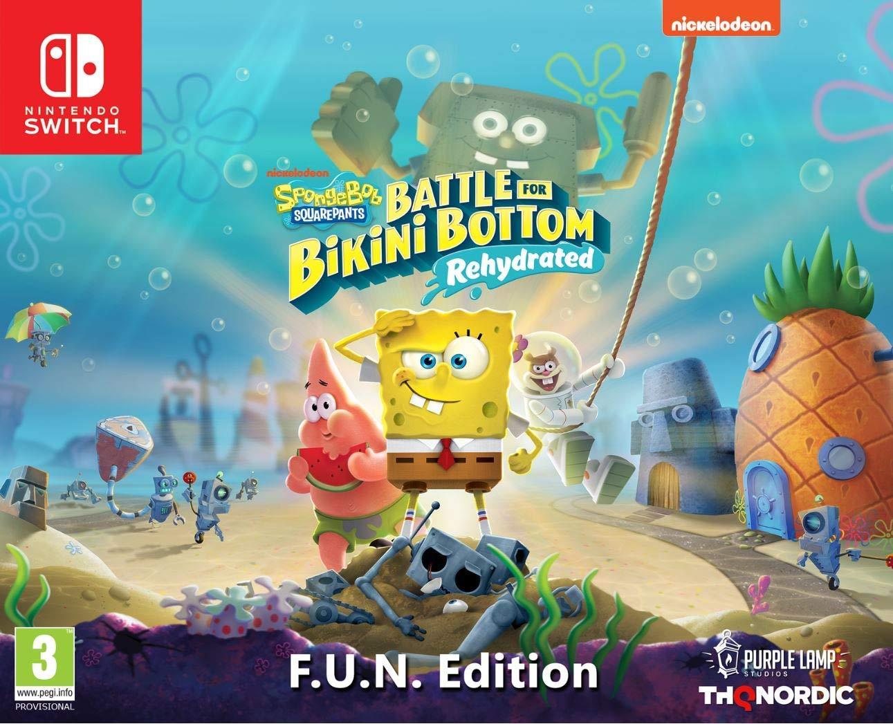 Spongebob SquarePants: Battle for Bikini Bottom Rehydrated - Edycja F.U.N. Gra na Nintendo Switch