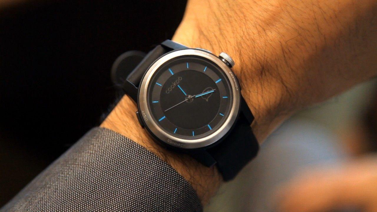 Cookoo Watch (czarno-srebrny)