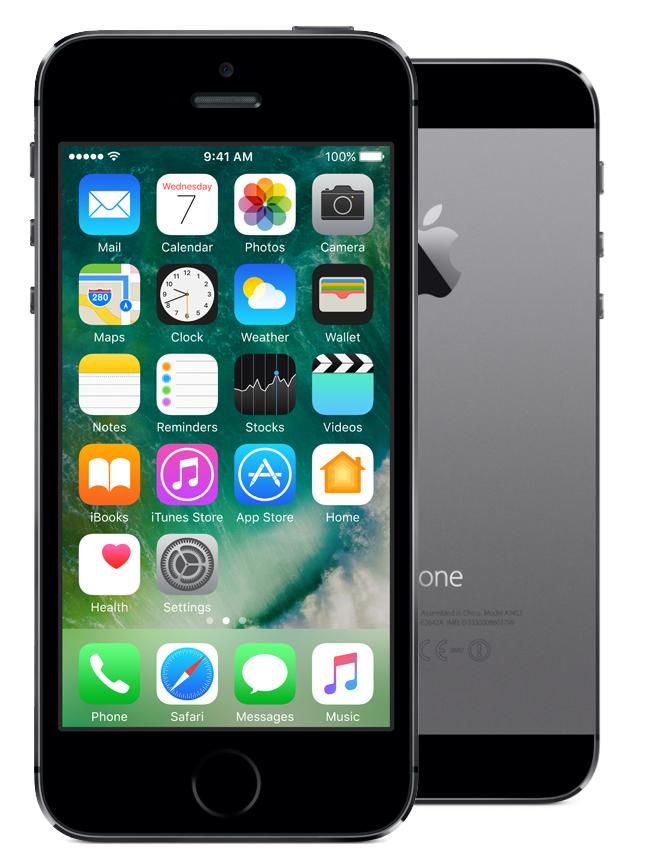 Smartfon Apple iPhone 5s 16GB (czarno-szary)