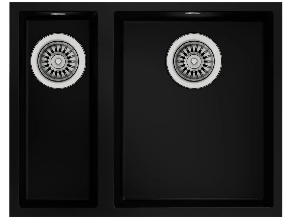 Zlewozmywak Teka SQUARE 2B 560 TG Granitowy Czarny