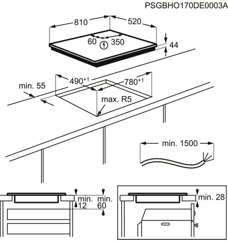 Płyta indukcyjna Electrolux EIV8457 81cm