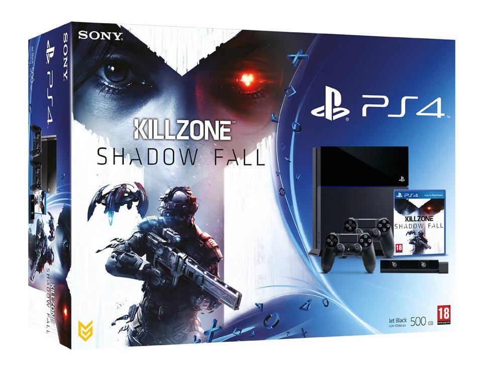 Konsola Sony PlayStation 4 + kamera + 2x pad + Killzone: Shadow Fall