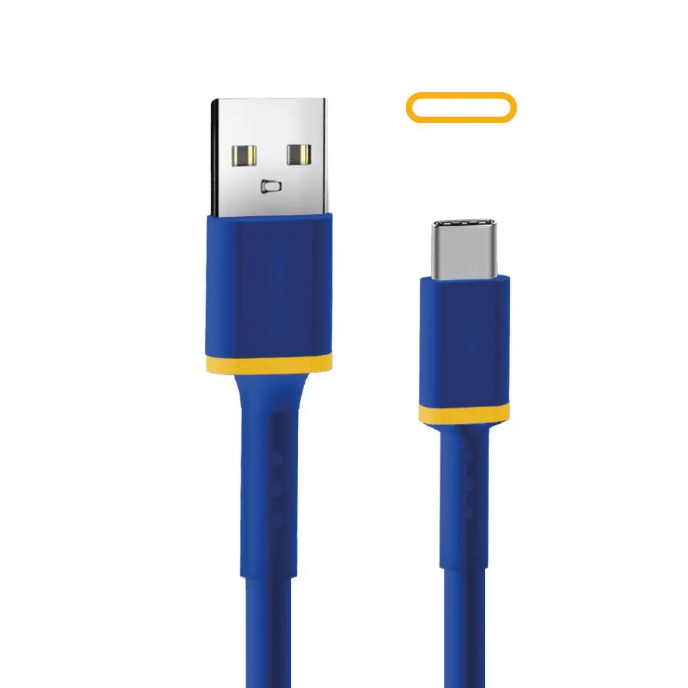 Kabel Reinston EKT34 USB-C 1,5m Niebieski