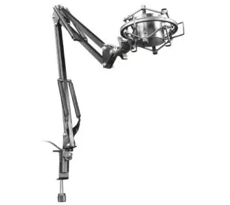 Ramię na mikrofon Trust GXT 253 do Emita Studio Srebrny