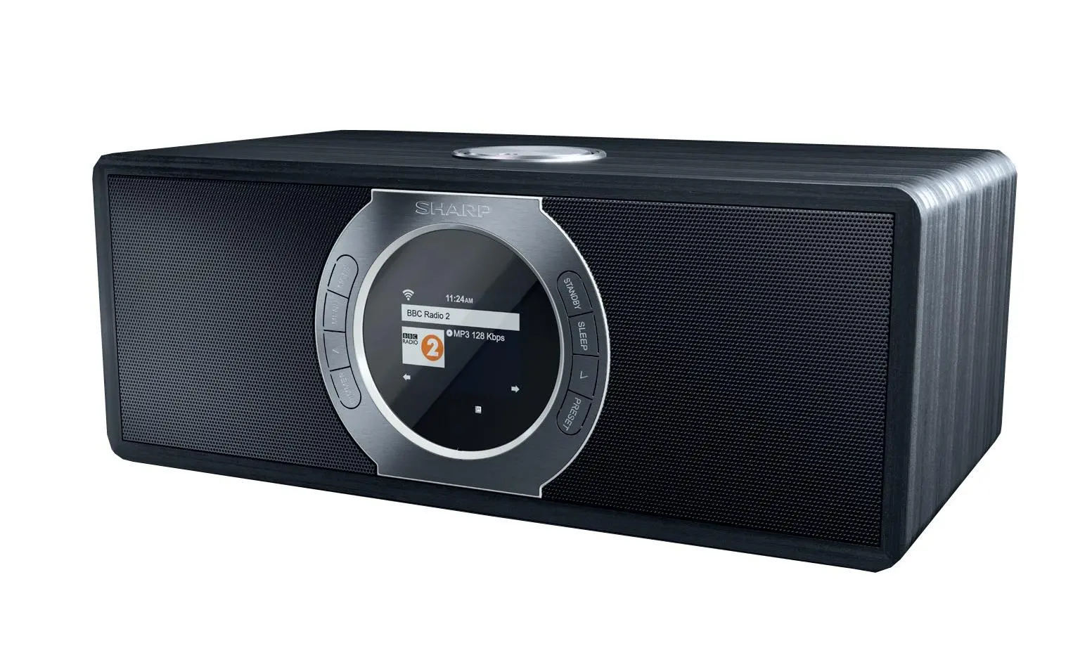 Radioodbiornik Sharp DR-I470 PRO Radio FM DAB+ Internetowe Bluetooth Czarny