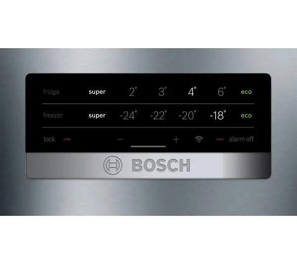 Bosch Serie 4 KGN49XIEA Pełny No Frost 203cm Szuflada z kontrolą wilgotności Srebrny - DRUGI -30%, ALBO 5-TY ZA 1ZŁ - Kup na Raty - RRSO 0%