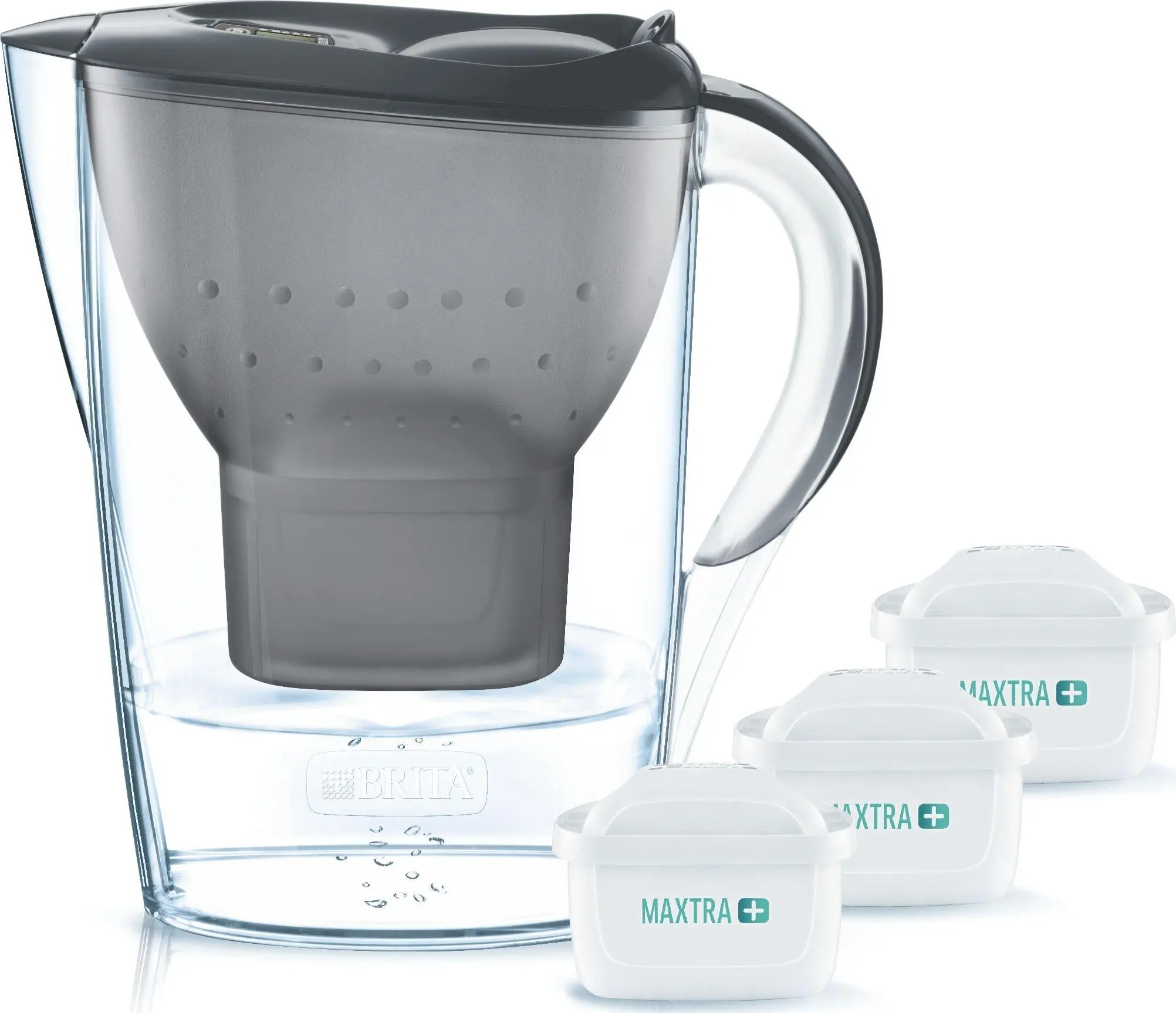 Dzbanek filtrujący Brita Marella PerfectFit 2,4l 3 wkłady Grafitowy