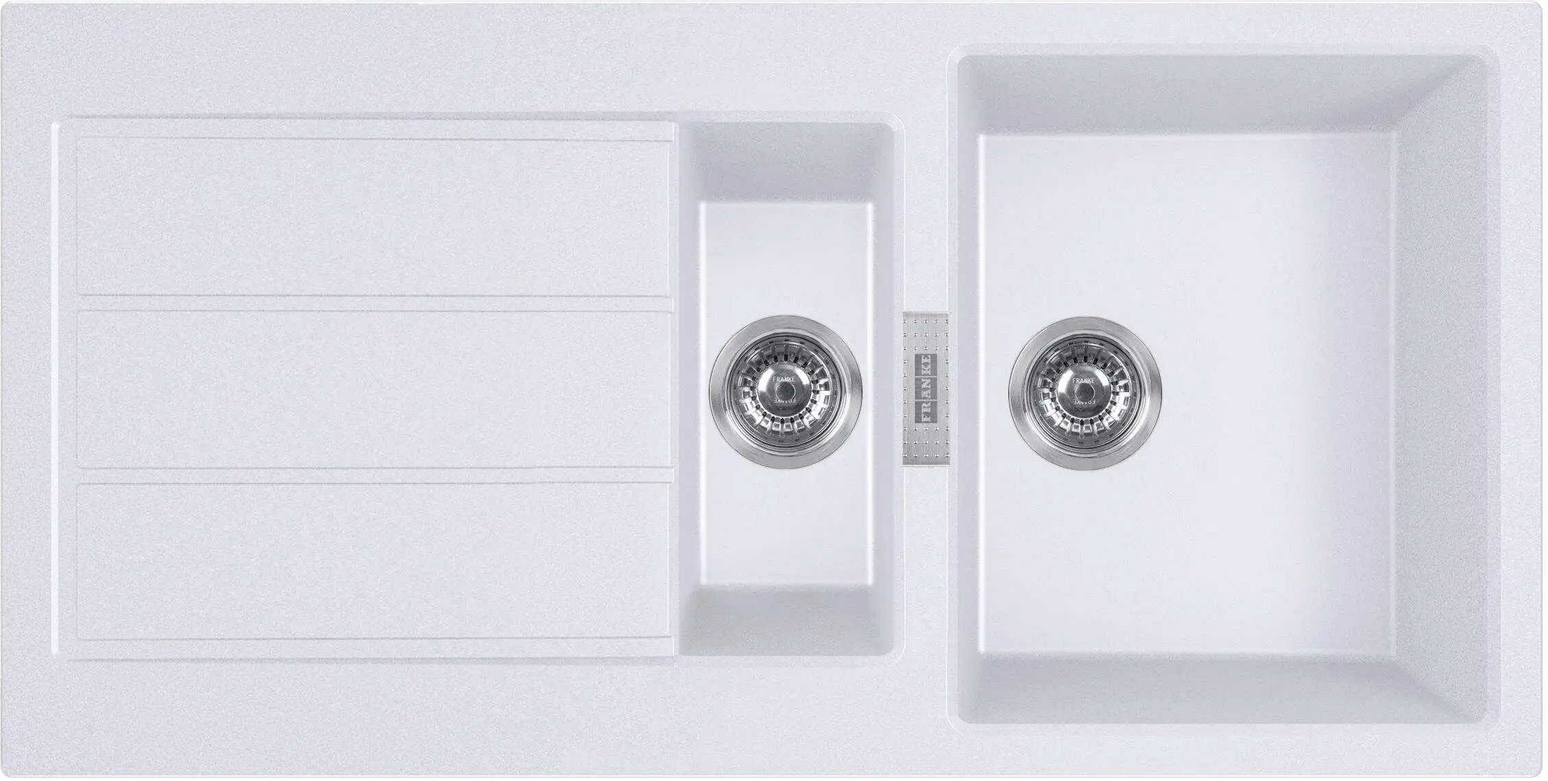 Zlewozmywak Franke Sirius 2.0 S2D 651-100 Tectonite Biały polarny