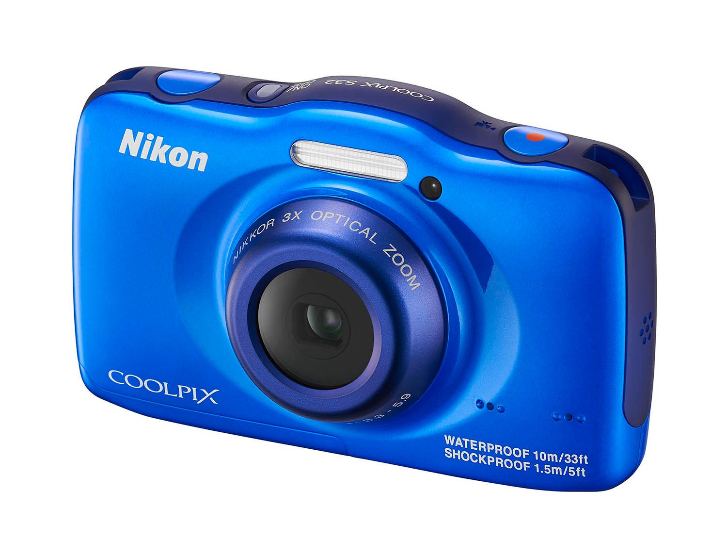【防水・耐衝撃】Nikon COOLPIX S32 Aparat cyfrowy Nikon COOLPIX S32 Biały - Ceny i opinie na