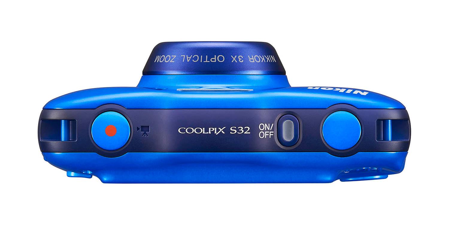 【防水・耐衝撃】Nikon COOLPIX S32 Aparat cyfrowy Nikon COOLPIX S32 Biały - Ceny i opinie na