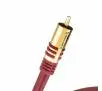 Kabel  audio Oehlbach 20565 Y-cinch subwoofer 5m Czerwony