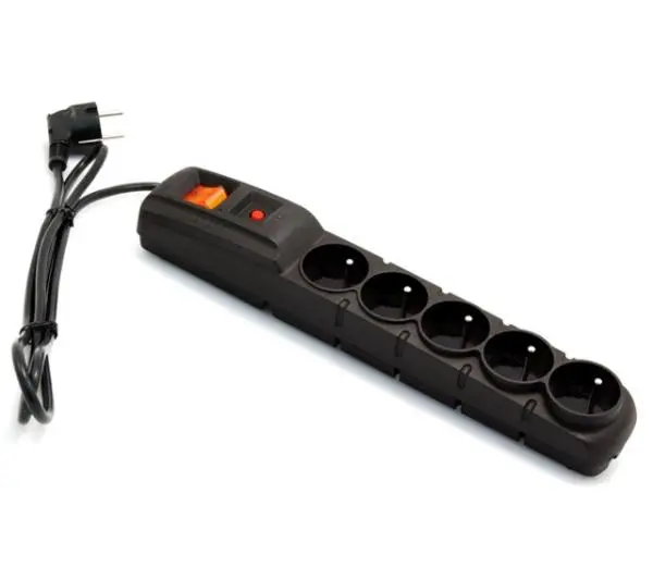 Acar F5 PRO 5 gniazd 5m Czarny