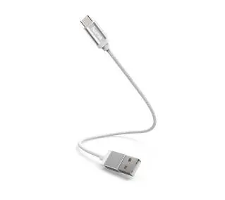 Hama USB typ-c 0,2m Biały