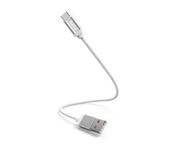 Kabel Hama USB typ-c 0,2m Biały