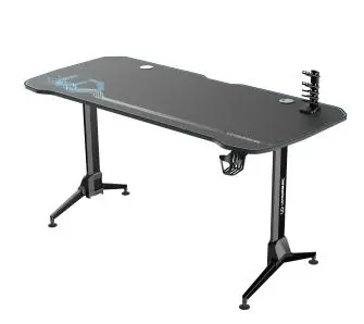 Biurko Ultradesk GRAND 160cm Regulacja wysokości Czarno-niebieski