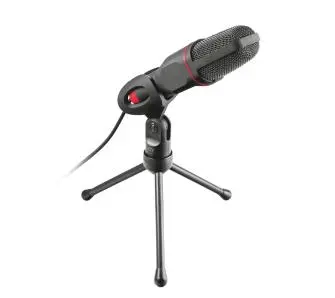 Mikrofon Trust GXT 212 Mico USB Microphone 23791 Przewodowy Pojemnościowy Czarny