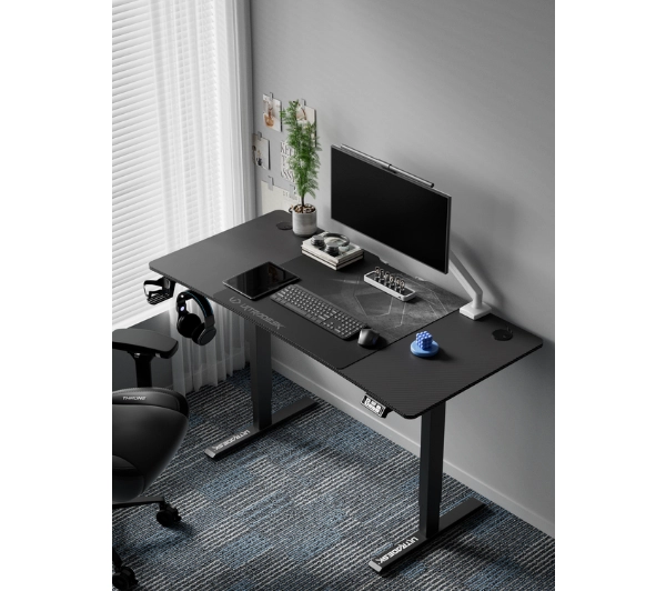 Ultradesk LEVEL V2 140cm Regulacja wysokości Czarny - Kup na Raty - RRSO 0%