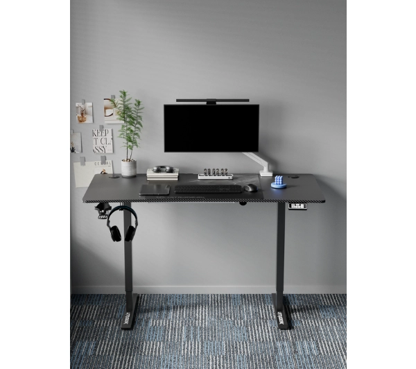 Ultradesk LEVEL V2 140cm Regulacja wysokości Czarny - Kup na Raty - RRSO 0%