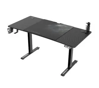 Biurko Ultradesk LEVEL V2 140cm Regulacja wysokości Czarny