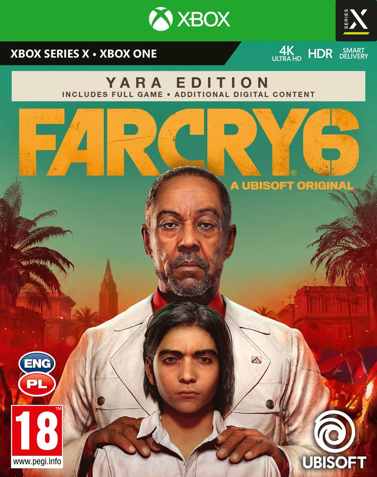 Far Cry 6 Edycja Yara Tylko w EURO Gra na Xbox One (Kompatybilna z Xbox Series X)