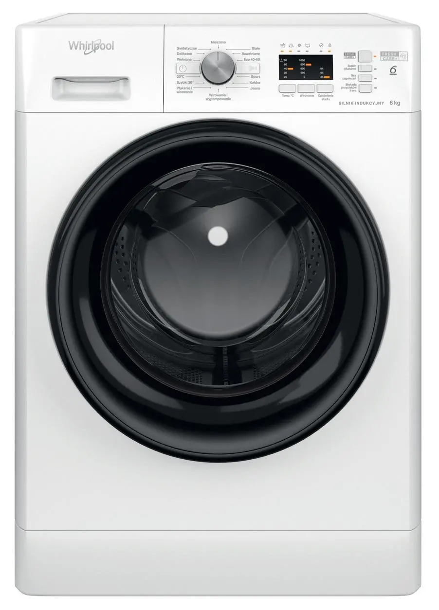 Pralka Whirlpool FFL 6038 B PL 6kg 1000obr/min
