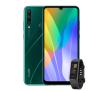 Smartfon Huawei Y6p (zielony) + Band 4