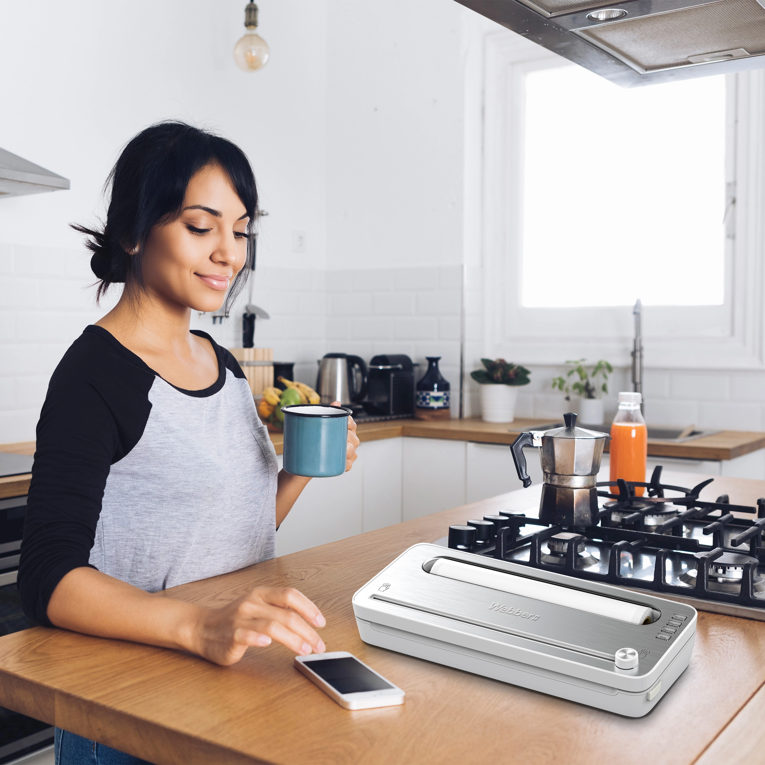 фото Вакуумний пакувальник Webber V104B