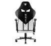 Fotel Diablo Chairs X-Player 2.0 King Size Gamingowy do 160kg Skóra ECO Tkanina Czarno-biały