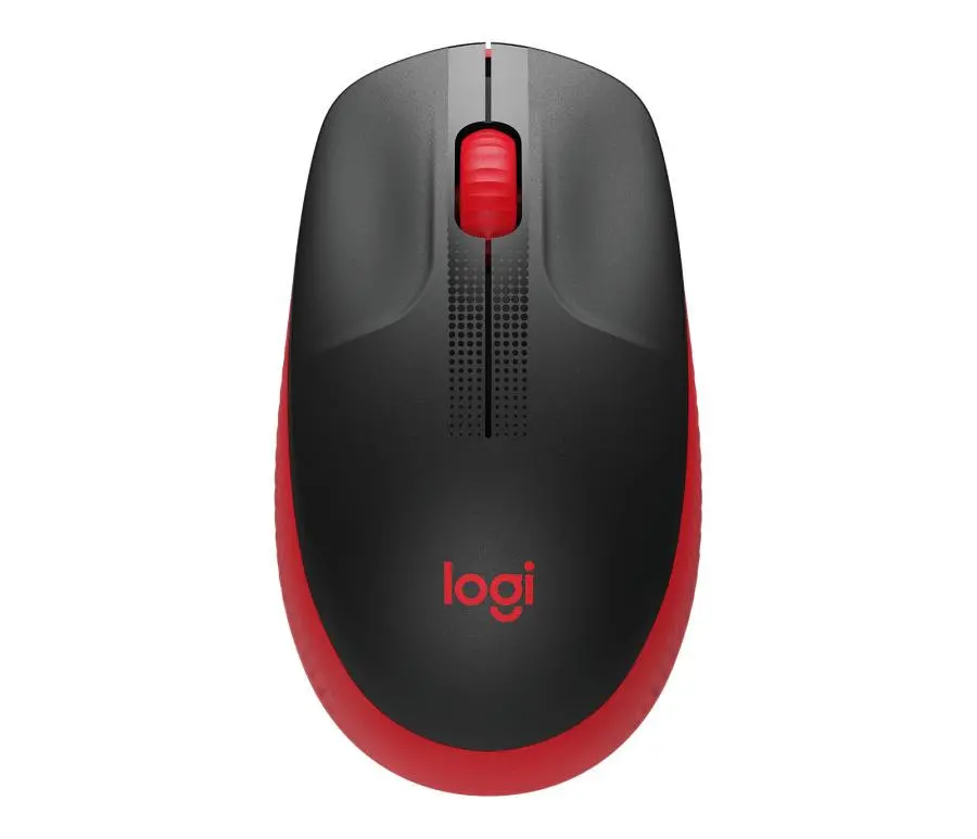 Myszka Logitech M190 Czarno-czerwony