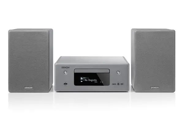 Wieża Denon CEOL N11DAB (RCDN-11 + SC-N10) 120W Wi-Fi Bluetooth AirPlay Radio FM, DAB+, Internetowe Szary