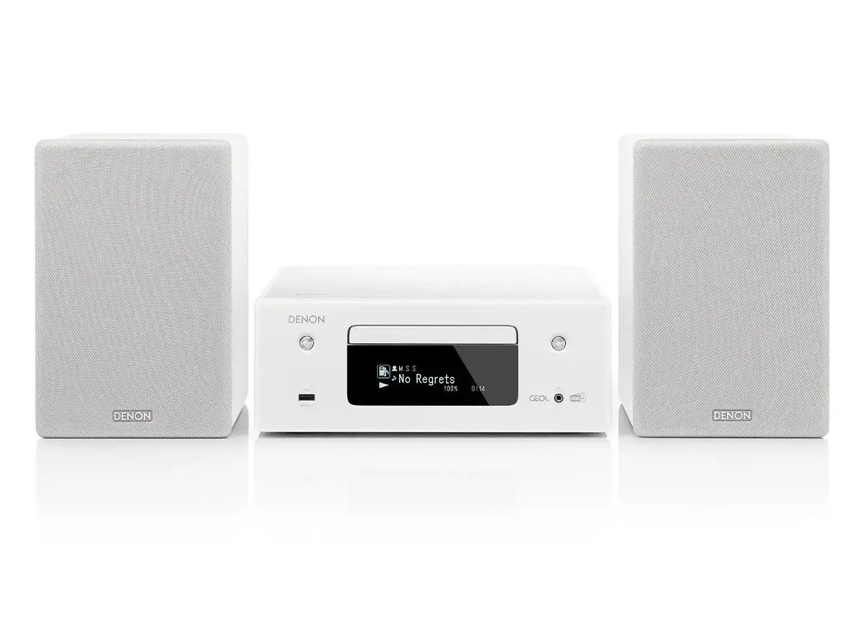Wieża Denon CEOL N11DAB (RCDN-11 + SC-N10) 120W Wi-Fi Bluetooth AirPlay Radio FM, DAB+, Internetowe Biały
