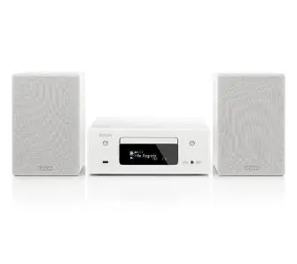 Wieża Denon CEOL N11DAB (RCDN-11 + SC-N10) 120W Wi-Fi Bluetooth AirPlay Radio FM, DAB+, Internetowe Biały