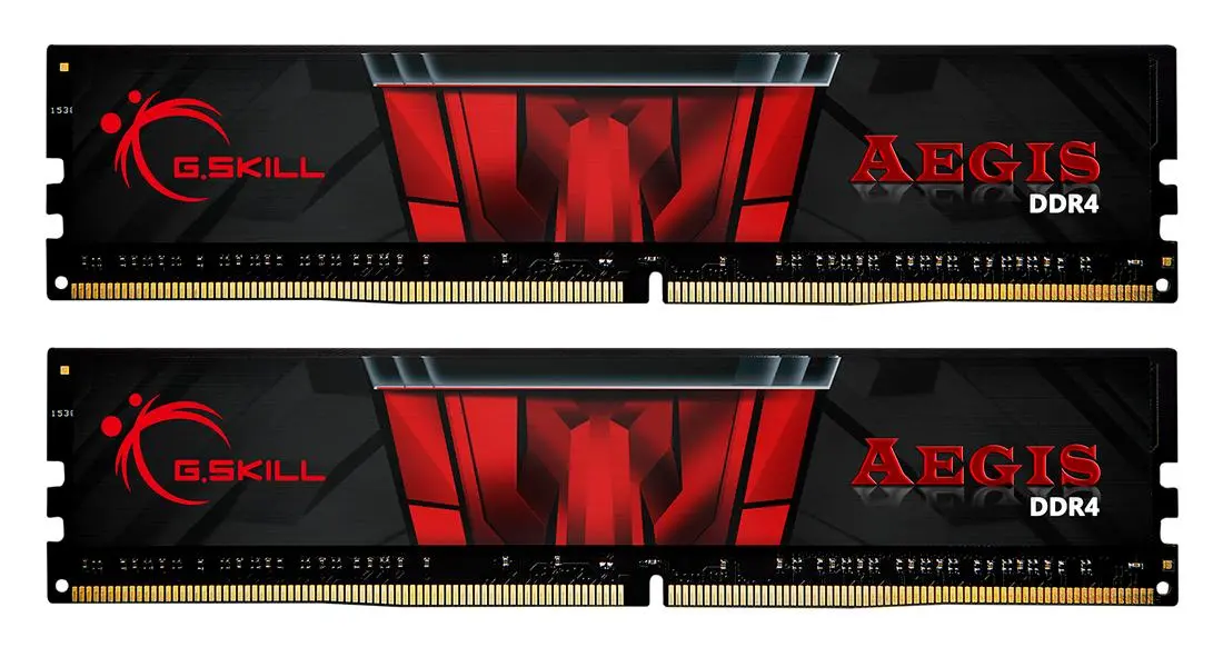 Pamięć RAM G.Skill Aegis DDR4 32GB (2 x 16GB) 3200 CL16 Czarny