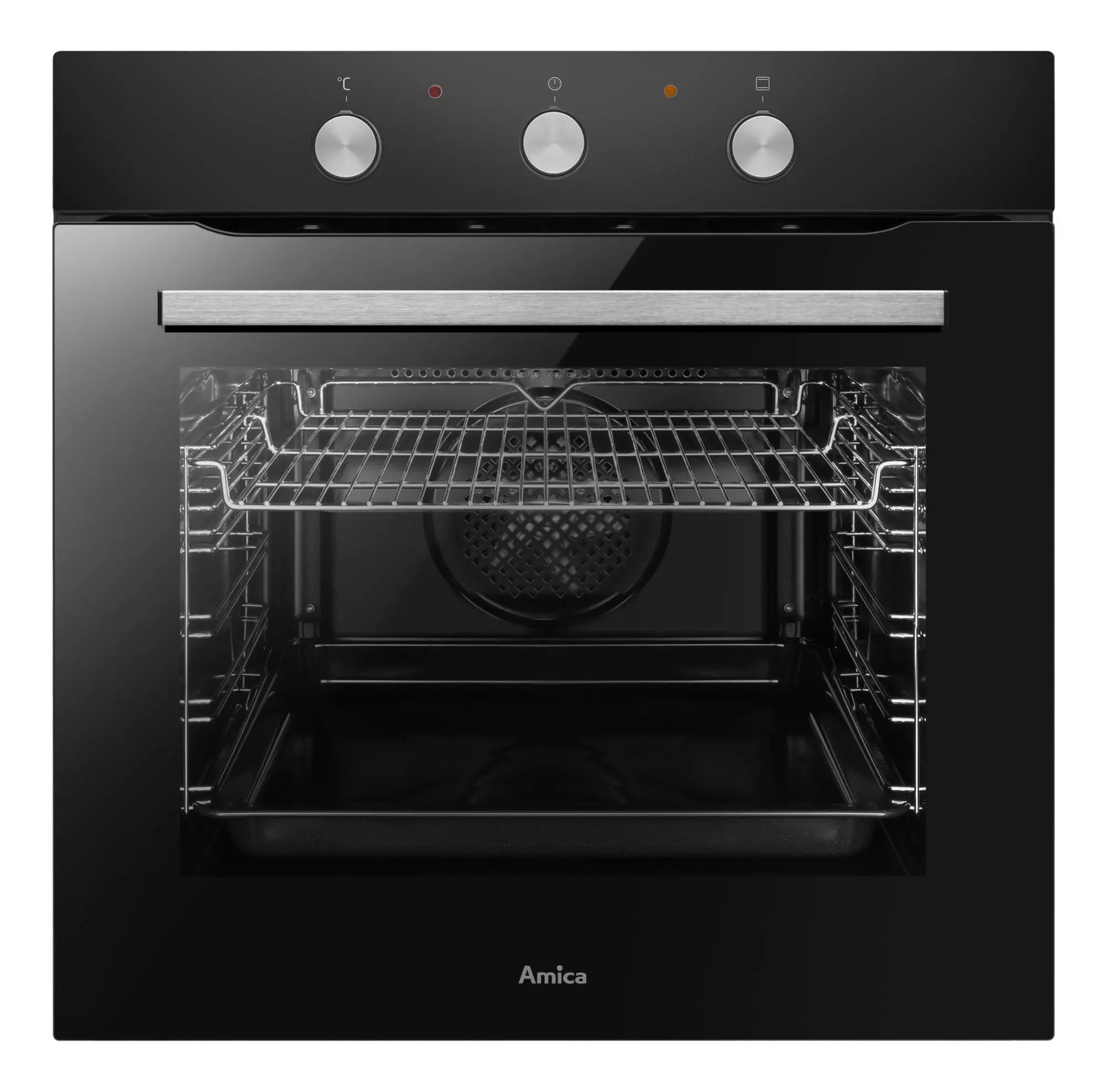 Piekarnik elektryczny Amica ED06208B Fine Termoobieg Czarny