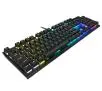 Klawiatura mechaniczna Corsair K60 RGB PRO Cherry MX Viola Czarny