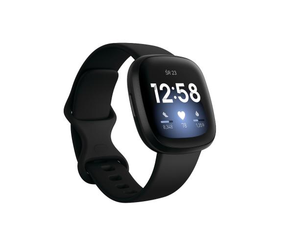 Smartwatch Fitbit versa 3 (czarny)
