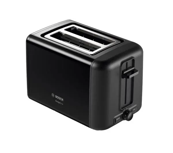 Tostery - Bosch TAT3P423 Ruszt do bułek Rozmrażanie 970W