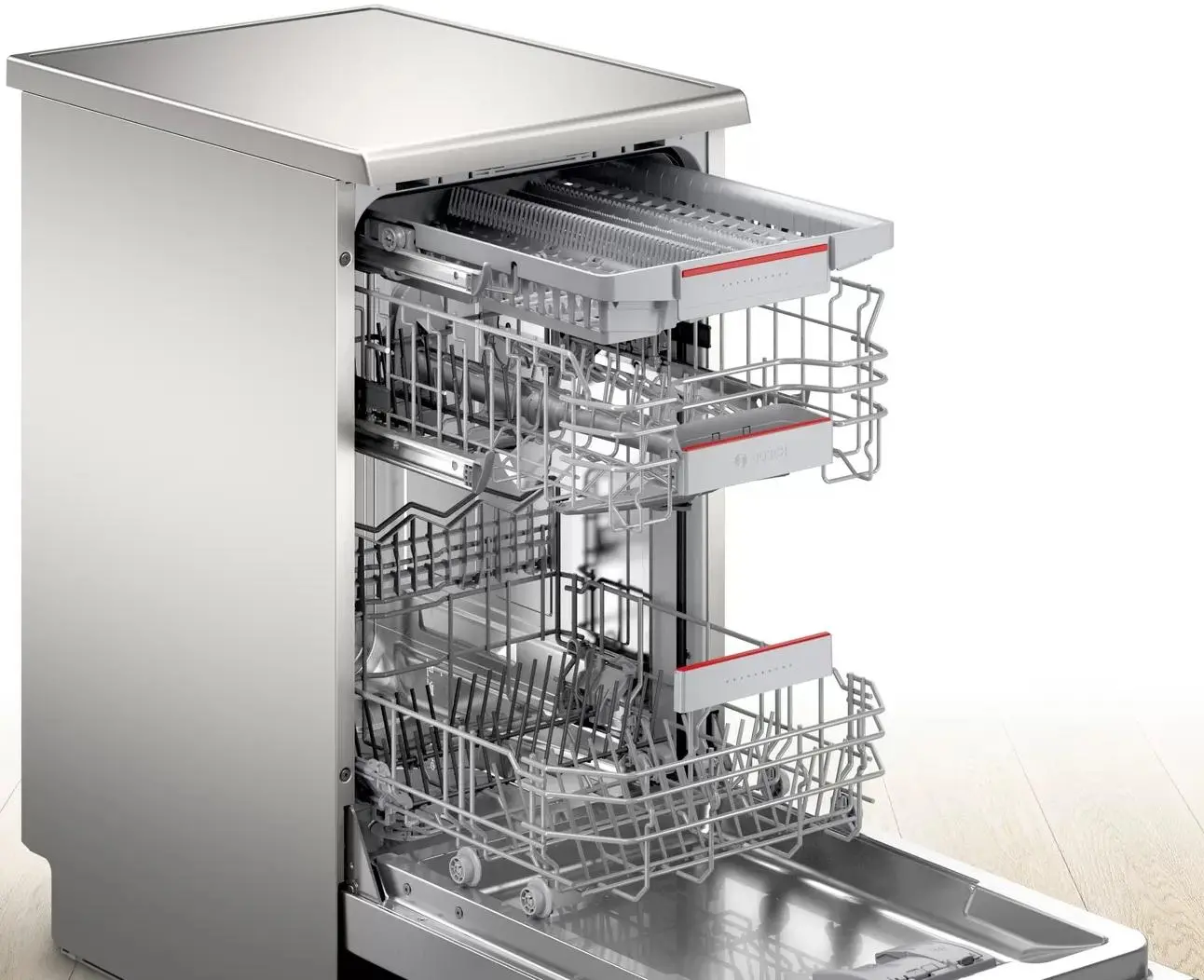 Zmywarka Bosch Serie 4 SPS4HMI53E 45cm Szuflada na sztućce Zdalne sterowanie