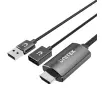 Kabel Unitek USB A - HDMI 1m Czarny