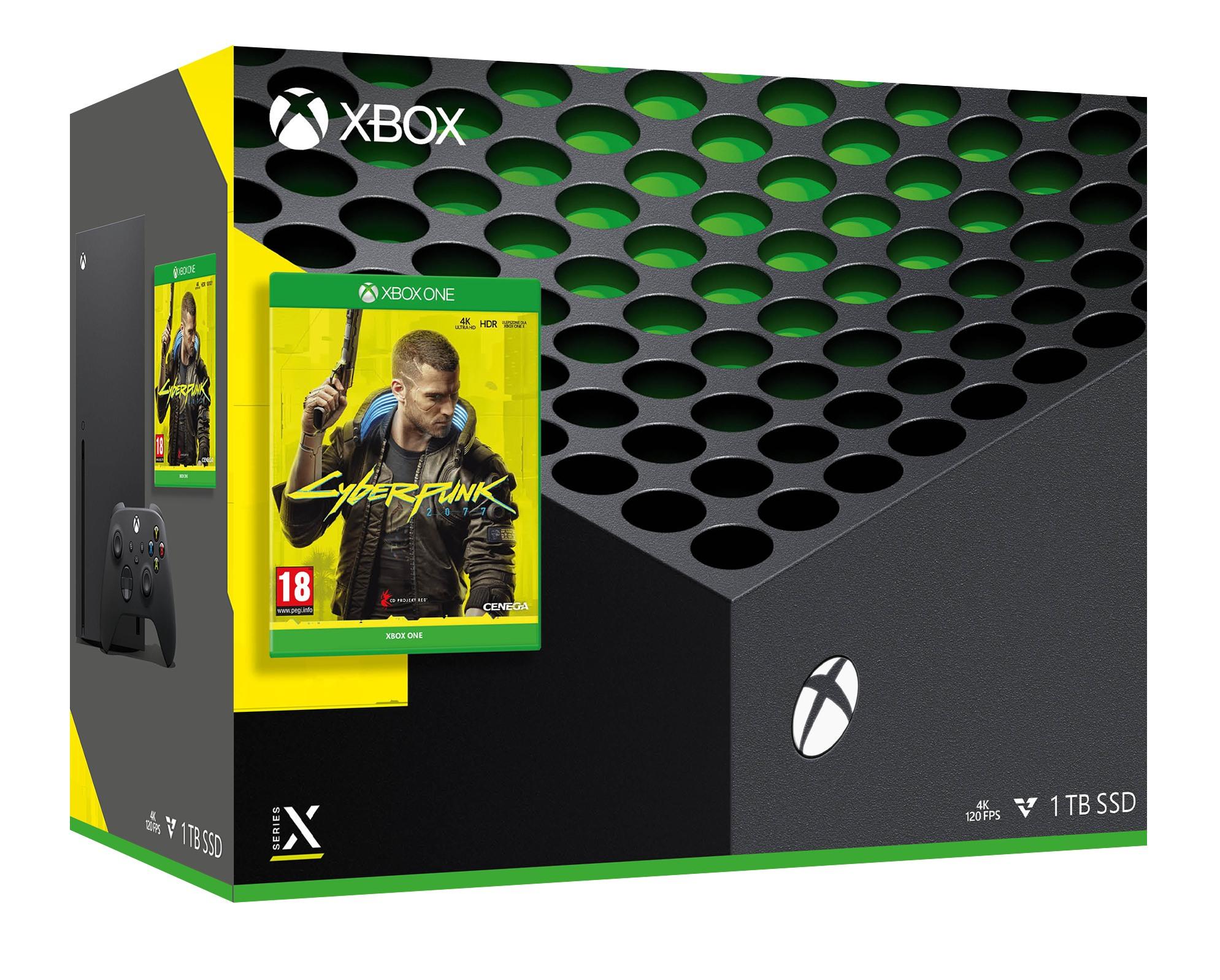 Xbox Series X z napędem - 1TB - Cyberpunk 2077 w Sklepie RTV