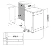 Zmywarka Whirlpool WFO 3T133 P 6.5 X 60cm Automatyczne otwieranie drzwi