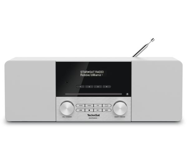 Zdjęcia - Radioodbiorniki / zegar TechniSat DigitRadio 3 Radio FM DAB+ Bluetooth Biały 